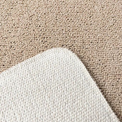 Коврик в ванную и туалет L Cadesi Light Latex, 60 x 100 + 60 x 50 см, полипропилен, бежевый фото