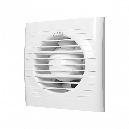 Вентилятор осевой вытяжной Auramax Optima 4C, с обратным клапаном, d 100, 14 Вт фото