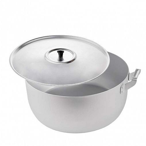 Кастрюля Scovo МШ-019 с крышкой, алюминиевая, 13 л фото