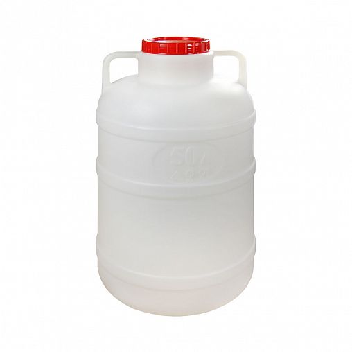 Канистра-бочка пластиковая Альтернатива, с крышкой и ручками, 15 л фото