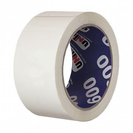 Скотч упаковочный Unibob, 48 мм x 24 м, белый фото