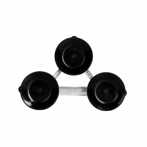 Стеклодомкрат тройной Beorol, алюминиевый, d 118 мм фото