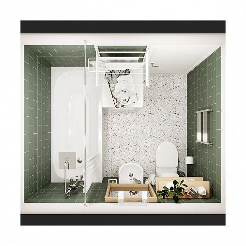 Раковина-мини Sanita Лада 37 ВКСЛ, 37 x 31,5 x 9,7 см, белая фото