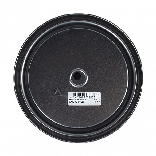 Эмаль универсальная Panzer, молотковая, 2,5 л, темно-коричневая фото