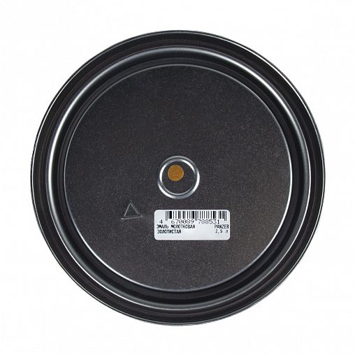 Эмаль универсальная Panzer, молотковая, 2,5 л, золотистая фото