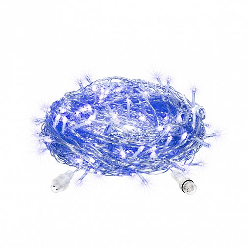 Электрогирлянда-конструктор Vegas Нить, 48 LED ламп, 5 м, синяя фото