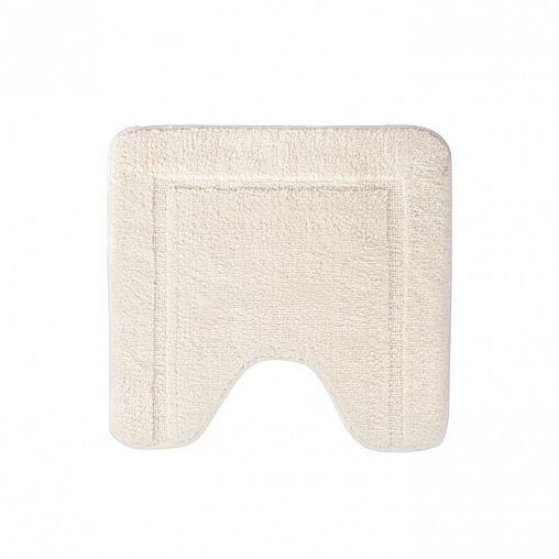 Коврик в туалет IDDIS, микрофибра, 45 x 45 см, светло-бежевый фото