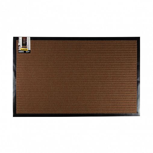 Коврик придверный SunStep Ребристый, влаговпитывающий, 50 x 80 см, бежевый фото