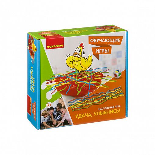 Настольная игра Bondibon Удача, улыбнись! от 3 лет фото