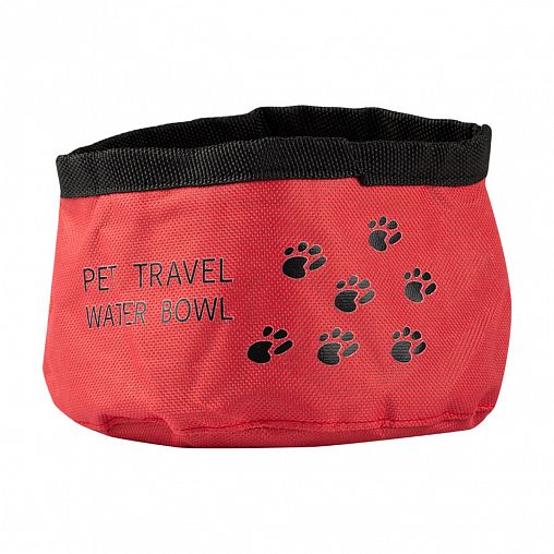 Миска для животных Рыжий кот, складная, d 14,5 см фото