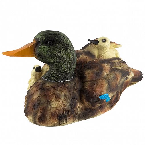 Фигурка садовая Park Утка с утятами, 32 x 18 x 14 см фото