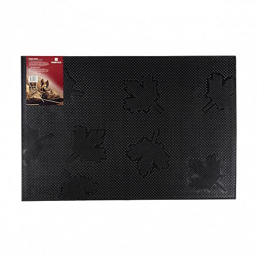 Коврик придверный резиновый Vortex Клен, 40 x 60 см фото