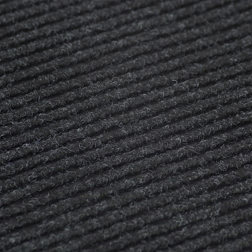 Коврик придверный SunStep Ребристый, влаговпитывающий, 60 x 90 см, черный фото