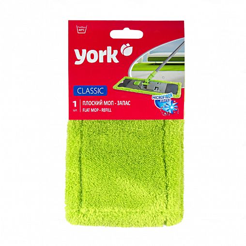 Насадка к швабре York Классик, микрофибра, 42 x 13 см фото