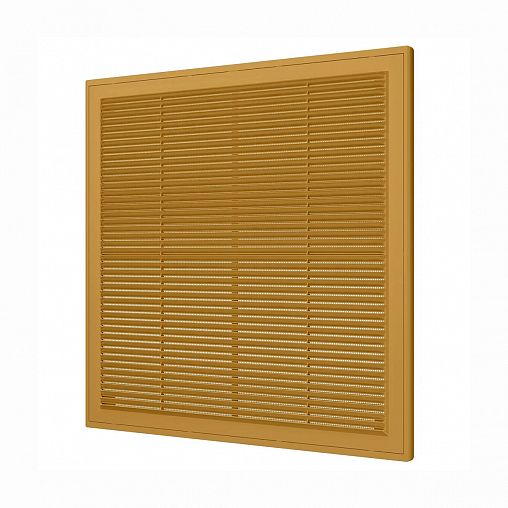 Разъемная вентиляционная решетка Era 4040Р беж, пластиковая, с сеткой, 400 x 400 мм фото