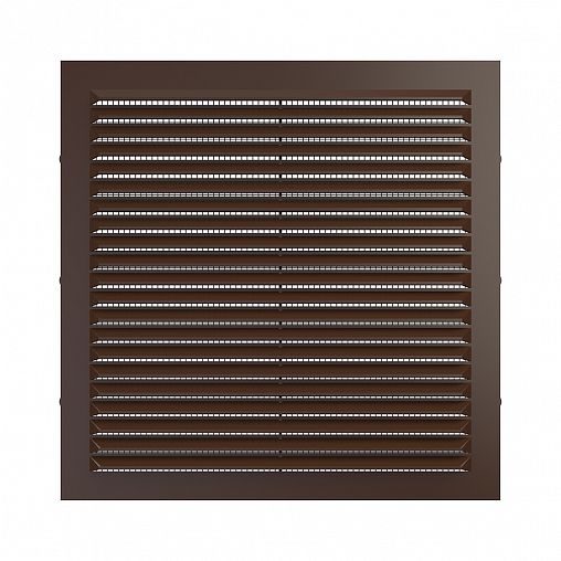 Решетка вентиляционная Era 2323С кор, пластиковая, с сеткой, 234 x 234 мм фото