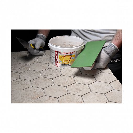 Затирка Litokol Fillgood Evo F.100 Bianco Assoluto, 2 кг фото