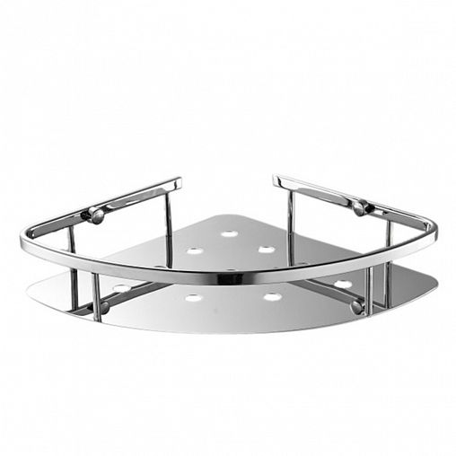 Полка в ванную угловая Fashun A5335-1, хром фото