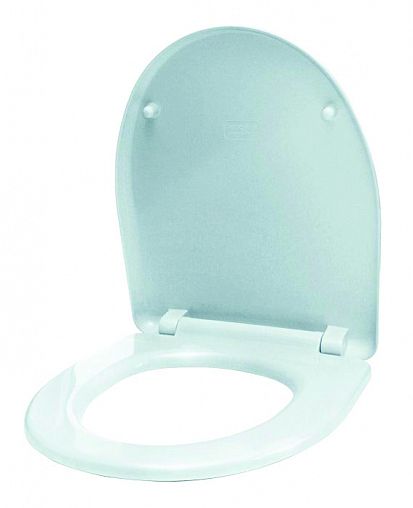 Сиденье для унитаза Wirquin Самара, крепление микролифт, белое фото