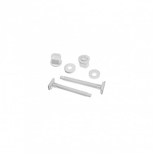 Крепеж для сиденья унитаза Orio К-1, белый фото