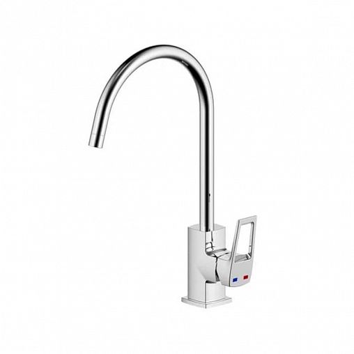 Смеситель для кухни Milardo Atlantic ATLSB00M05, однорычажный, хром фото