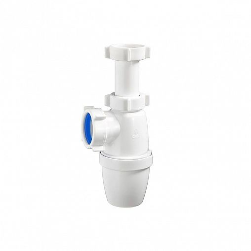 Сифон бутылочный Orio, 1 1/4" x 40 мм, без выпуска фото