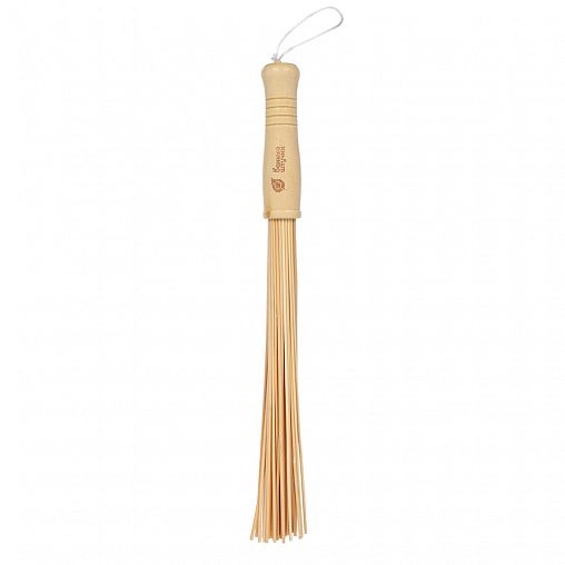 Веник для бани и сауны Банные штучки 40149, массажный, бамбуковый, малый фото