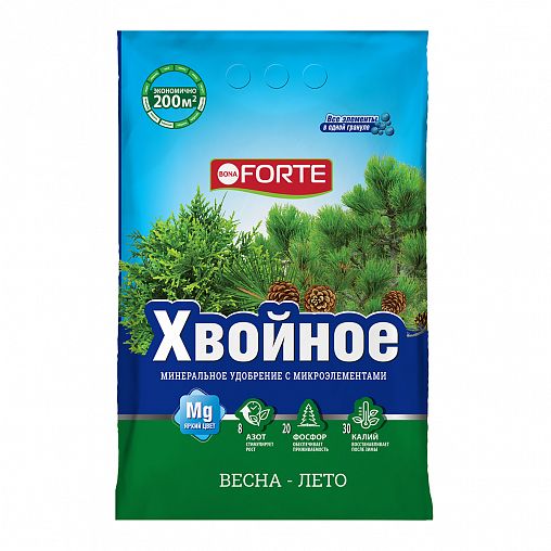 Удобрение Bona Forte хвойное, 2 кг фото