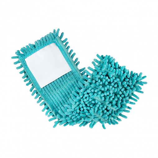 Насадка к швабре Рыжий кот MopM4-H Лапша, микрофибра, 14 x 44 см фото