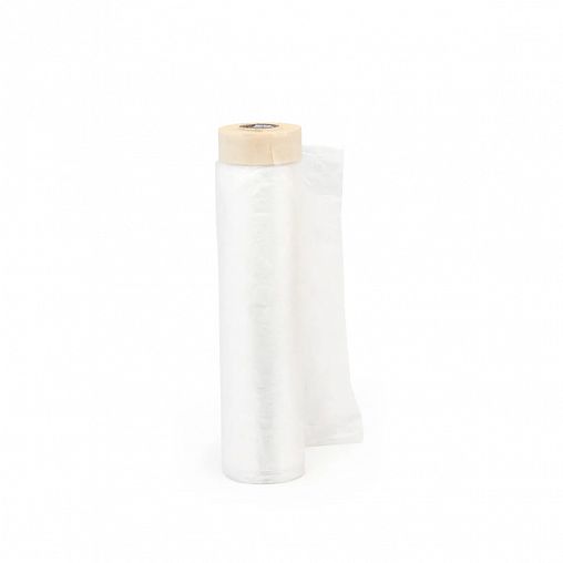 Пленка защитная Aviora Маскер 302-038, 9 мкм, с клейкой лентой, 1,4 x 15 м, прозрачная фото