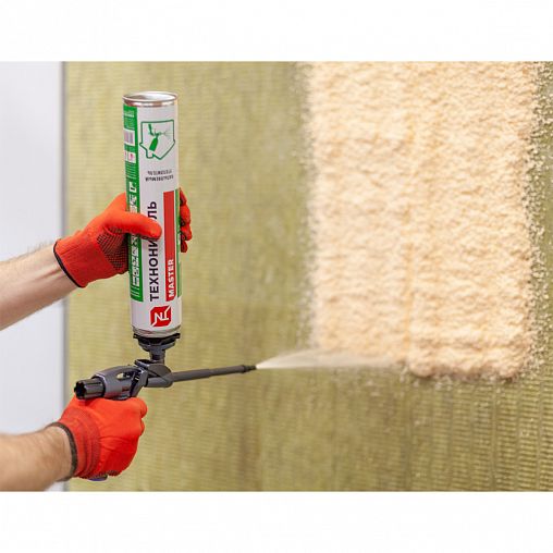 Утеплитель напыляемый профессиональный Технониколь Master, 850 мл фото