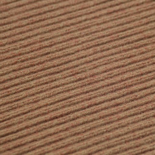 Коврик придверный SunStep Ребристый, влаговпитывающий, 60 x 90 см, бежевый фото