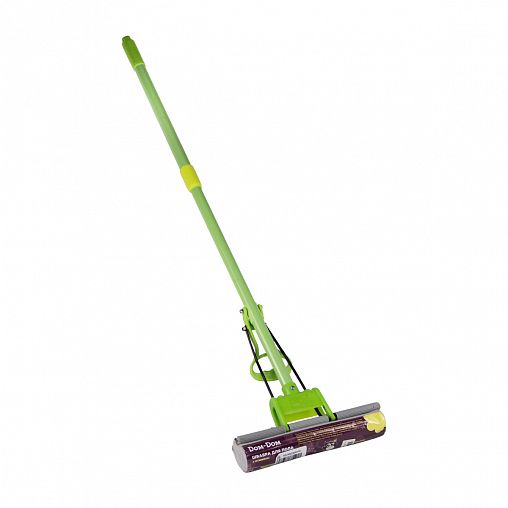 Швабра для пола Doм-Doм, с отжимом, с рукояткой, 115 см фото