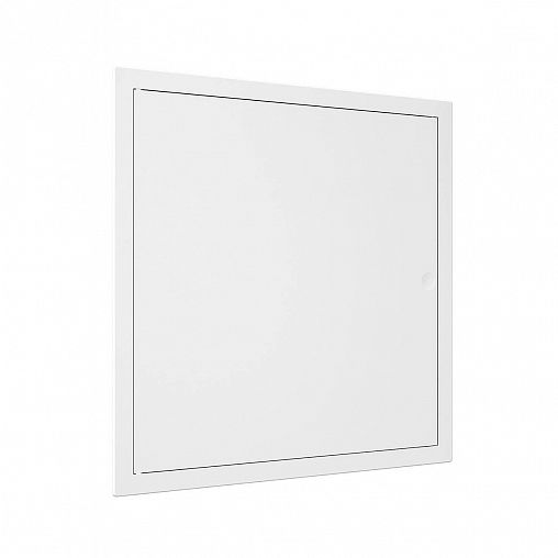 Люк-дверца ревизионная Evecs L3030N, ABS-пластик, нажимная, с фланцем 300 x 300 мм, 327 x 327 мм фото