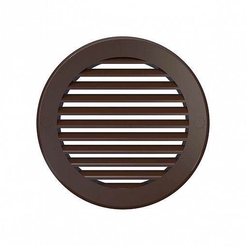 Решетка вентиляционная Era 12РКН кор, пластиковая, с фланцем D 125 мм, D 161 мм фото