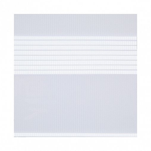 Рулонная штора день-ночь Decofest Бейс белый, 160 x 180 см фото