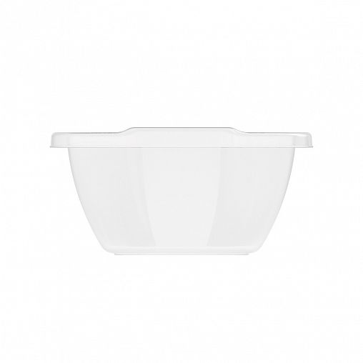 Миска пластиковая Альтернатива Стиль, 3 л, прозрачная фото