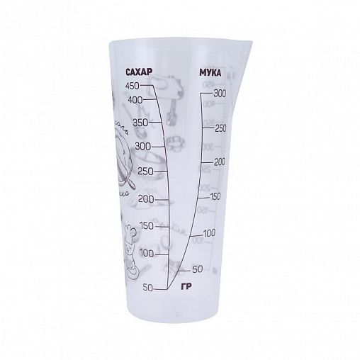 Стакан мерный Мультидом Поваренок, 0,5 л фото