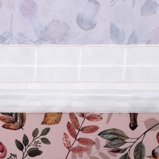 Шторы для кухни Этель Nature forest, с подхватами, 145 x 180 см, 2 шт фото