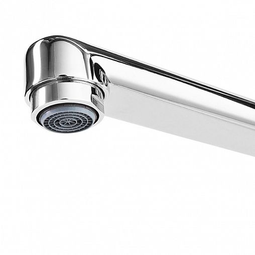 Смеситель для ванны IDDIS Zodiac, с длинным изливом и керамическим дивертором, хром фото