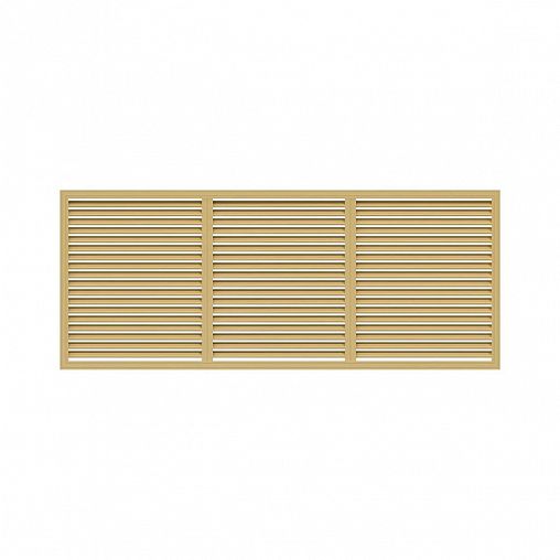 Экран радиаторный Era П60150Р, ПВХ, 600 x 1500 мм, бежевый фото