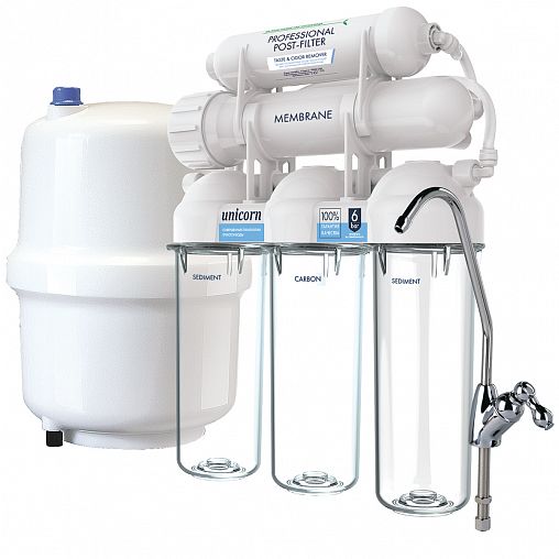 Пятиступенчатая система обратного осмоса Unicorn FRO_5N фото
