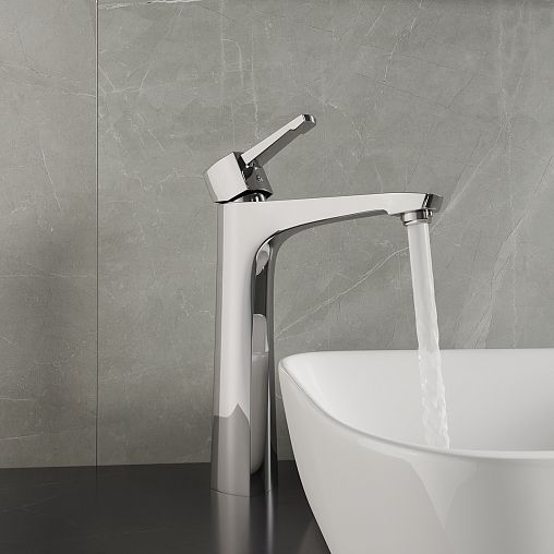 Смеситель для раковины Lemark Evitta LM0509C, однорычажный, хром фото