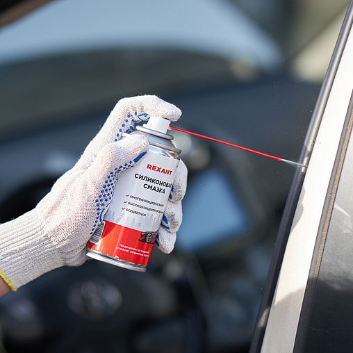 Смазка силиконовая многоцелевая Rexant, 210 мл фото