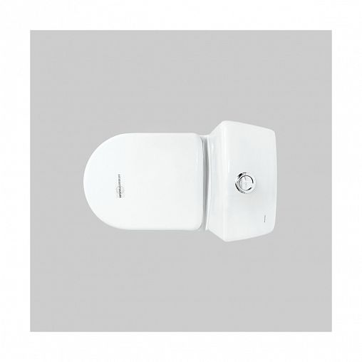 Унитаз напольный ободковый Sanita Аттика Стандарт, 60,8 x 34,7 x 78,8 см, белый фото