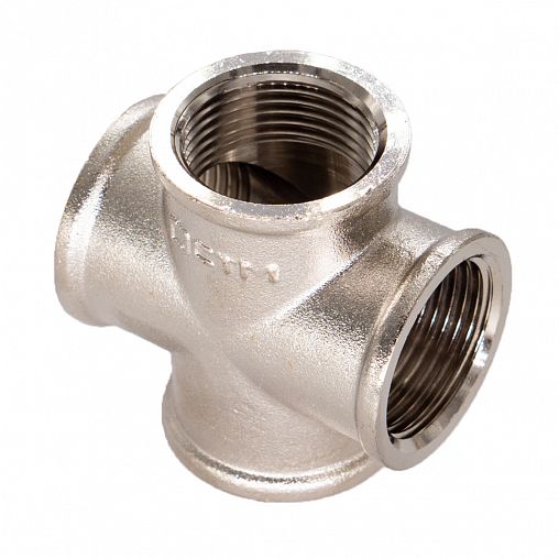 Крестовина СТМ CRKF0034, 3/4", внутренняя резьба, латунь фото