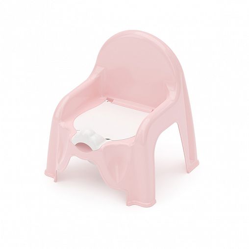 Горшок-стульчик детский Plast Land, розовый фото