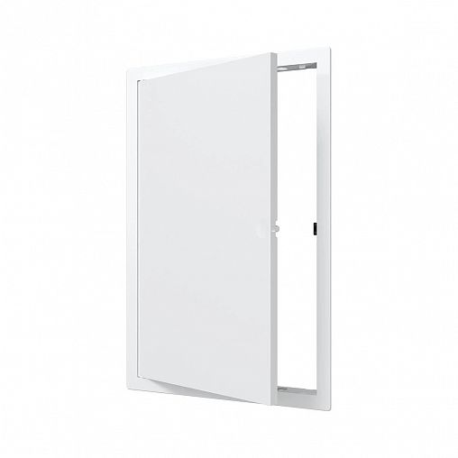 Люк-дверца ревизионная Evecs L2030N, ABS-пластик, нажимная, с фланцем 200 x 300 мм, 223 x 323 мм фото