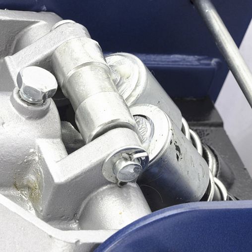 Домкрат подкатной гидравлический Stels Low Profile Quick, с фиксатором, 100 - 565 мм, 3,5 т фото