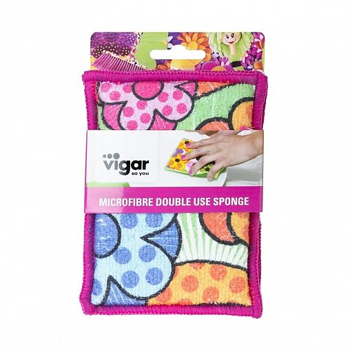 Губки для мытья посуды Vigar Ladybug, 2 шт фото